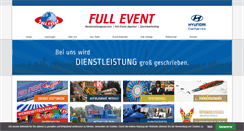 Desktop Screenshot of fullevent.de